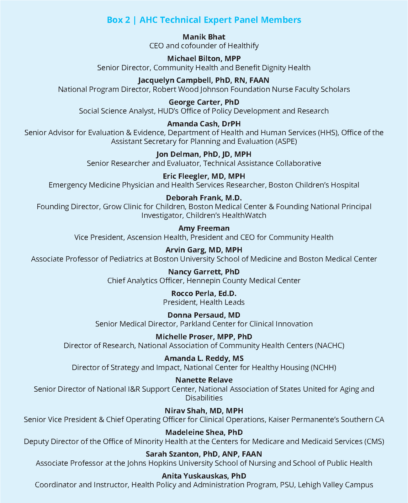 Standardized Screening for HealthRelated Social Needs in Clinical