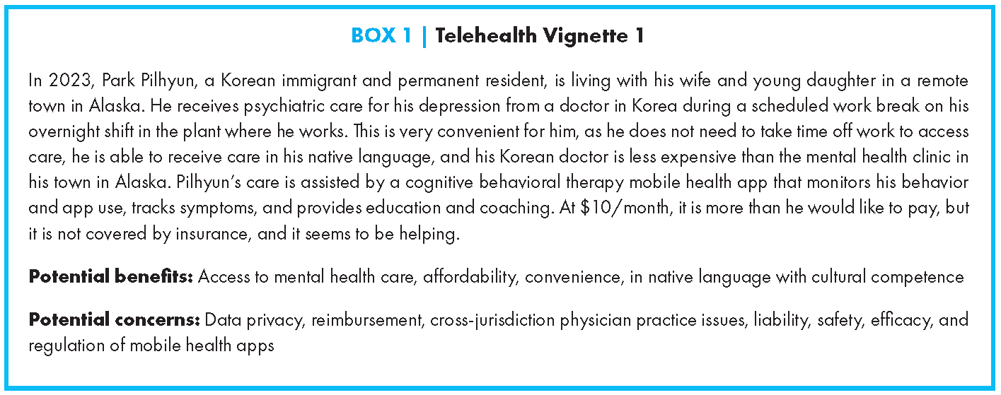 Telehealth and Mobile Health Case Study for Understanding and