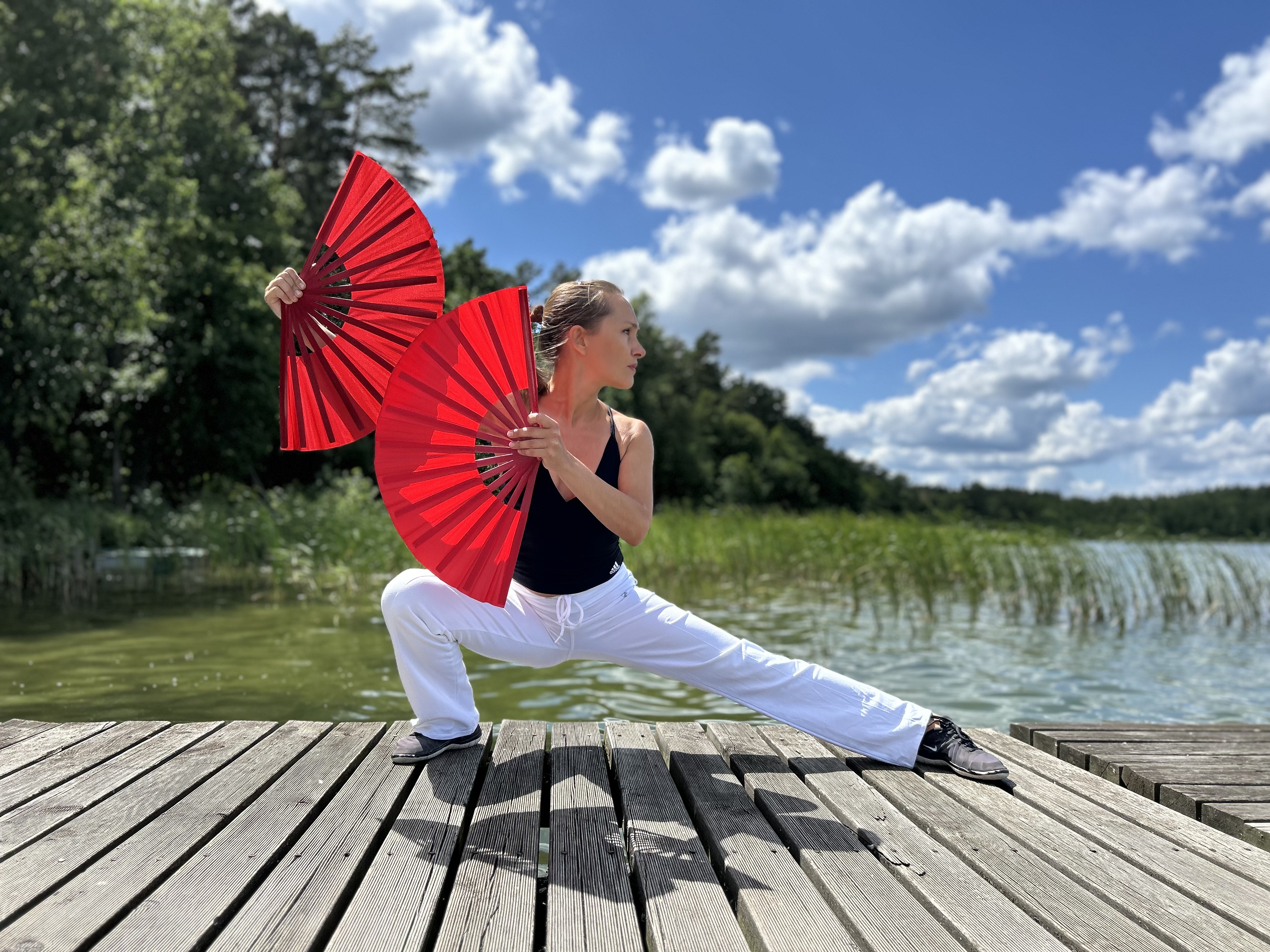 Zajęcia Tai Chi w parku