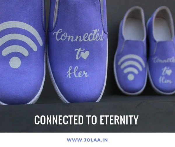 Buy customized Shoes for couple Online in India Namakool