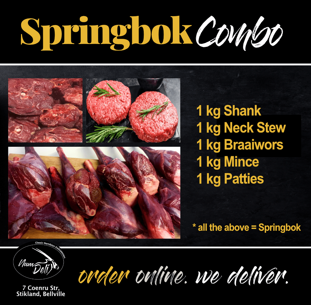 Springbok Meat Combo Classic Namibian Delicatessen