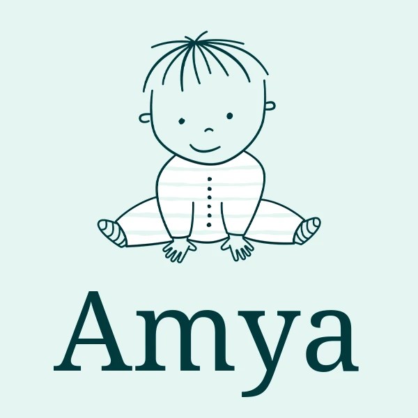 Girl's name Amya Meaning, Origin & Popularity 2024