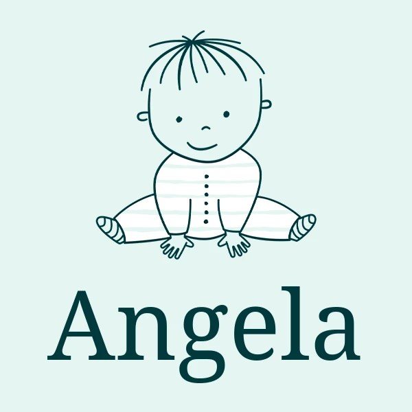 Girl's name Angela Meaning, Origin & Popularity 2024