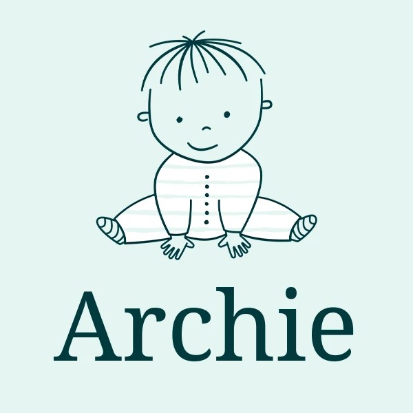 Boy's name Archie Meaning, Origin & Popularity 2024
