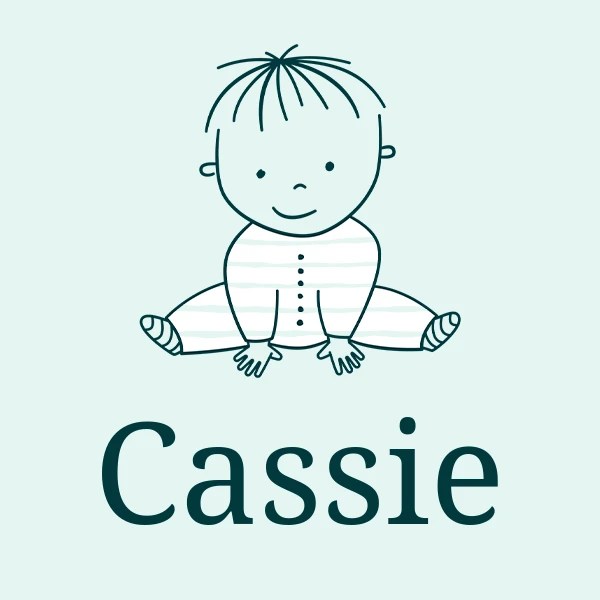 Girl's name Cassie Meaning, Origin & Popularity 2024