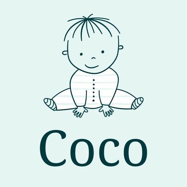 Girl's name Coco Meaning, Origin & Popularity 2024