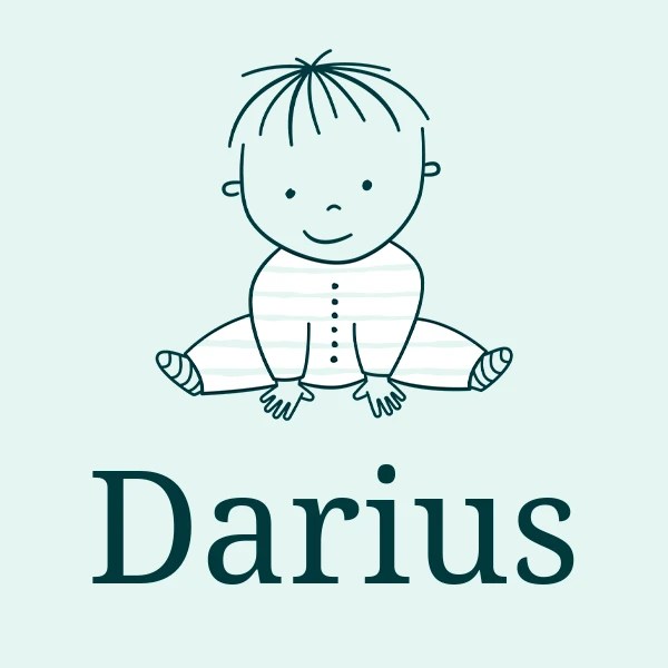 Boy's name Darius Meaning, Origin & Popularity 2024
