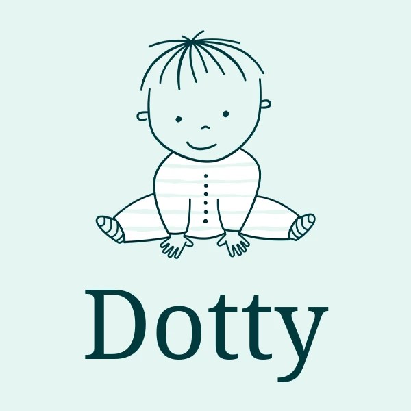 Girl's name Dotty Meaning, Origin & Popularity 2024
