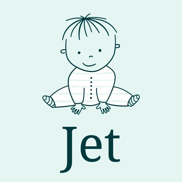 Jet meaning, origin, pronunciation & popularity