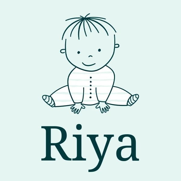 Riya Baby Name Meaning, Origin, Popularity