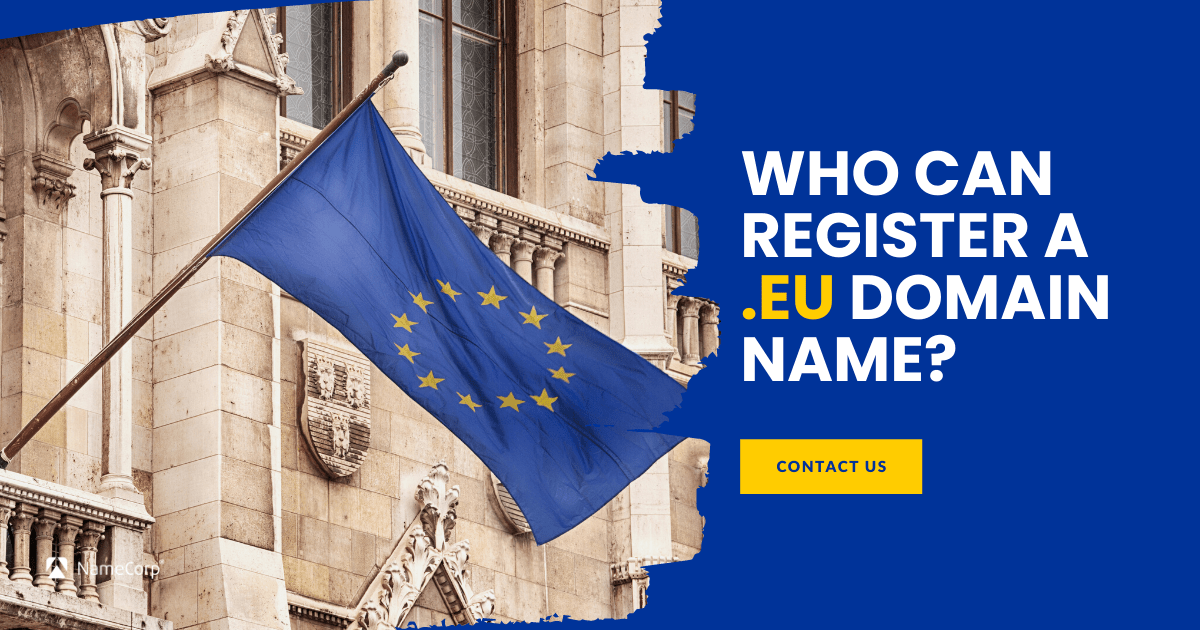 Who can register a .EU domain name? NameCorp