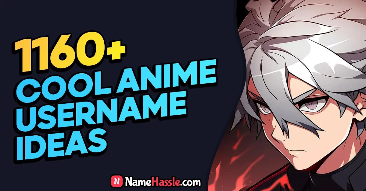 1160+ Best Anime Username Ideas (Generator) [February 2026]