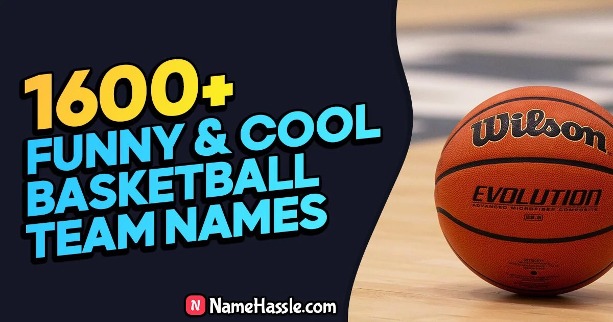 1600+ Unique Basketball Team Names Ideas (Generator) [2024]