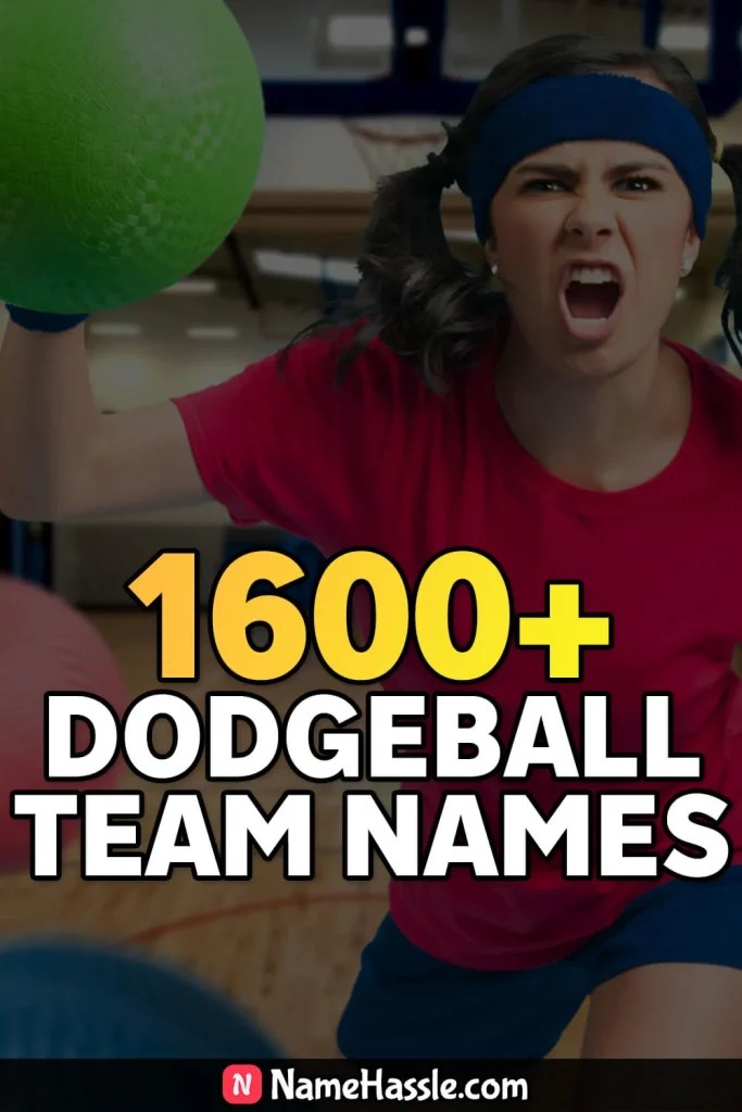 1600+ Unique Dodgeball Team Names Ideas (Generator) [2024]