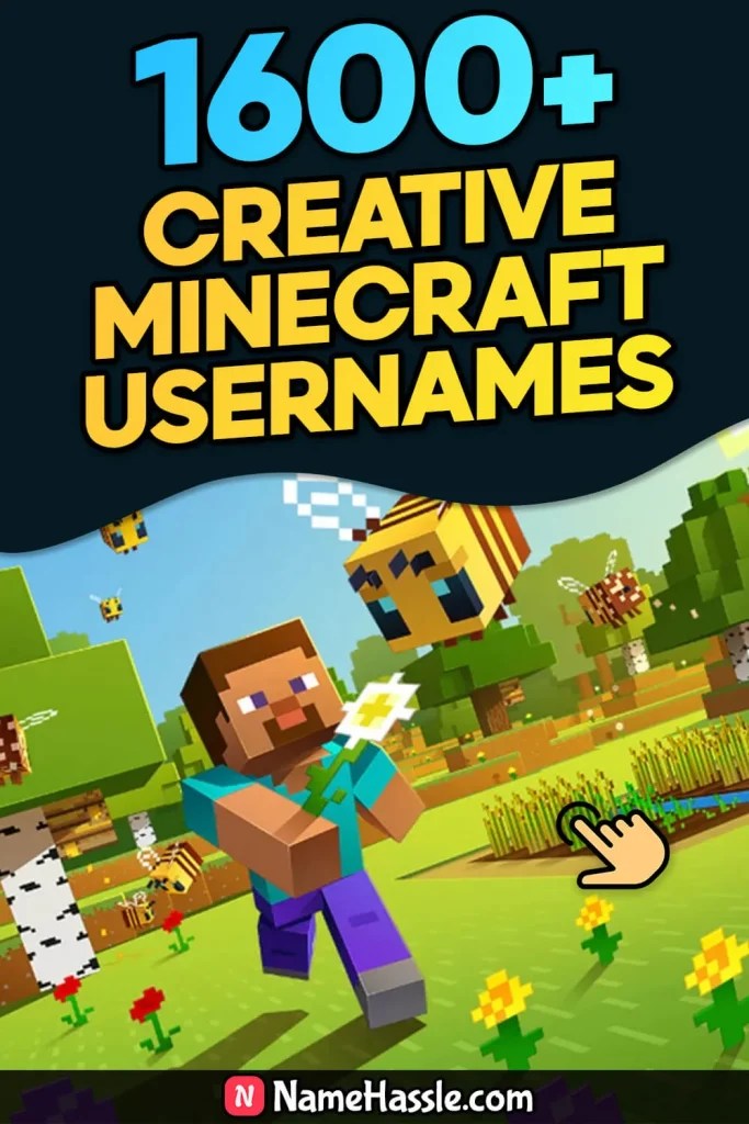 1600+ Unique Minecraft Usernames Ideas (Generator) [2024]