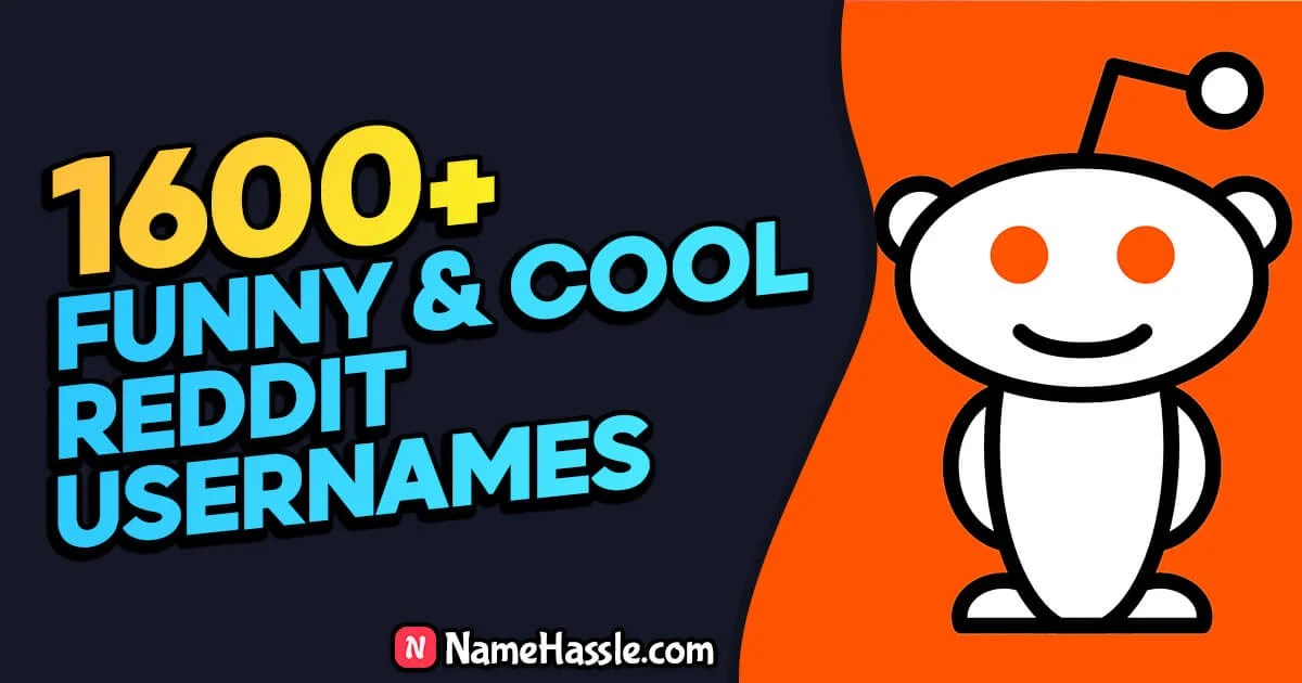 1600+ Unique Reddit Usernames Ideas (Generator) [2024]
