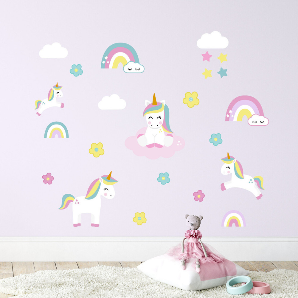 Wall Stickers «Unicorn» Namelabels