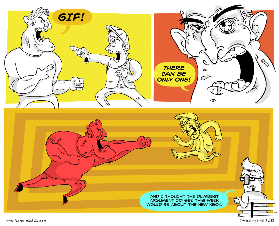 An Animated Debate Nameless PCs