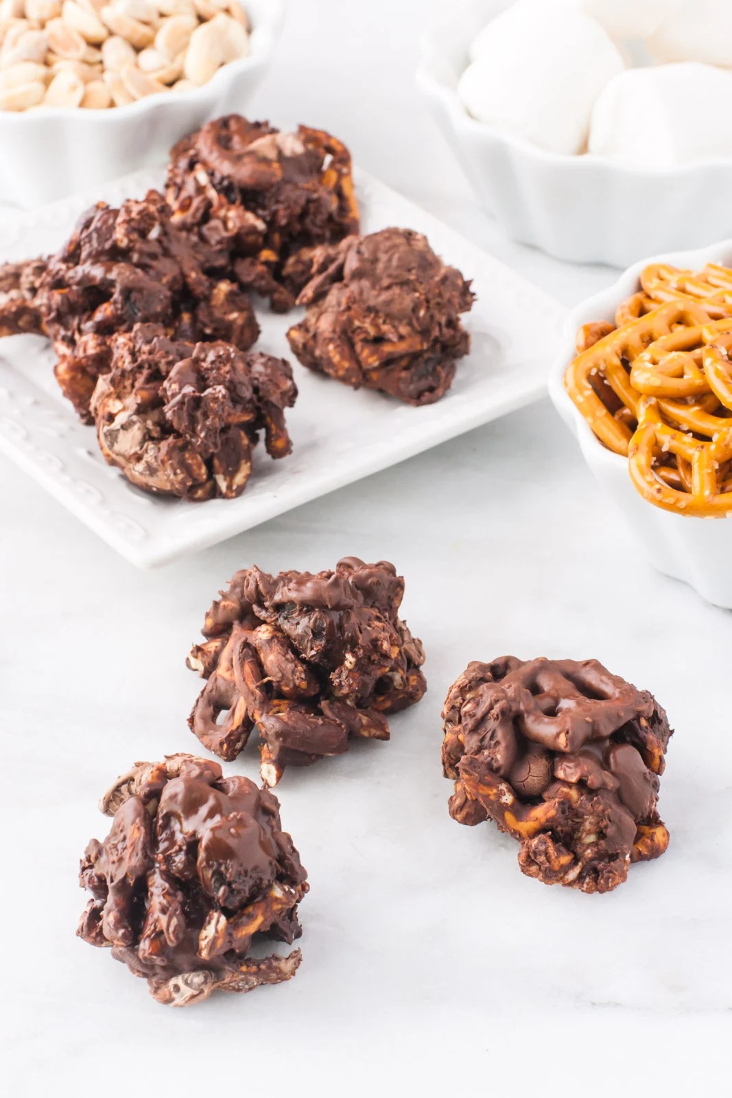 ChocolateCovered Trail Mix Clusters