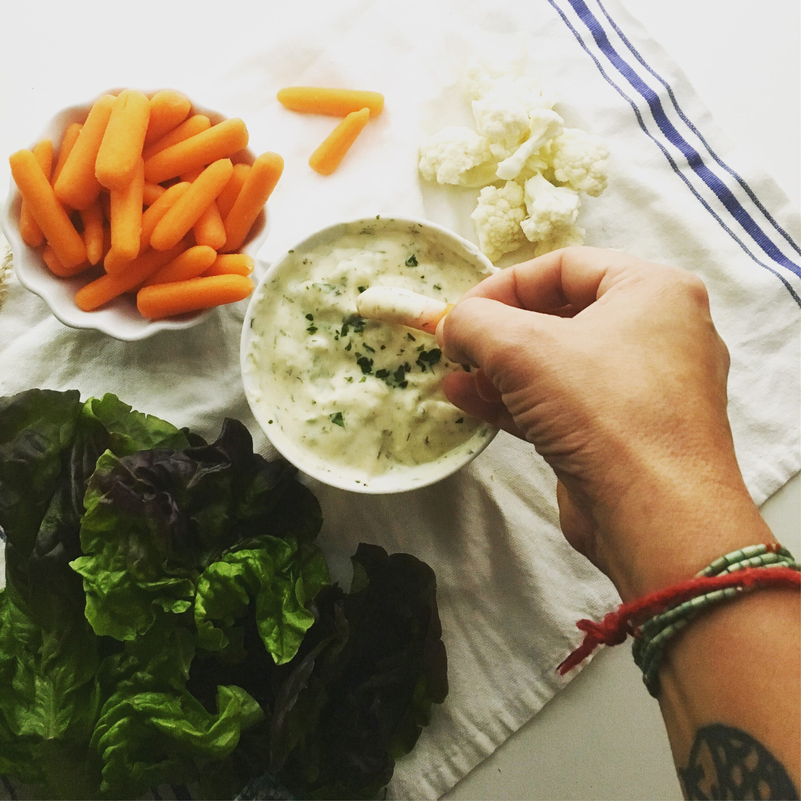 Vegan Ranch Dip Namely Marly