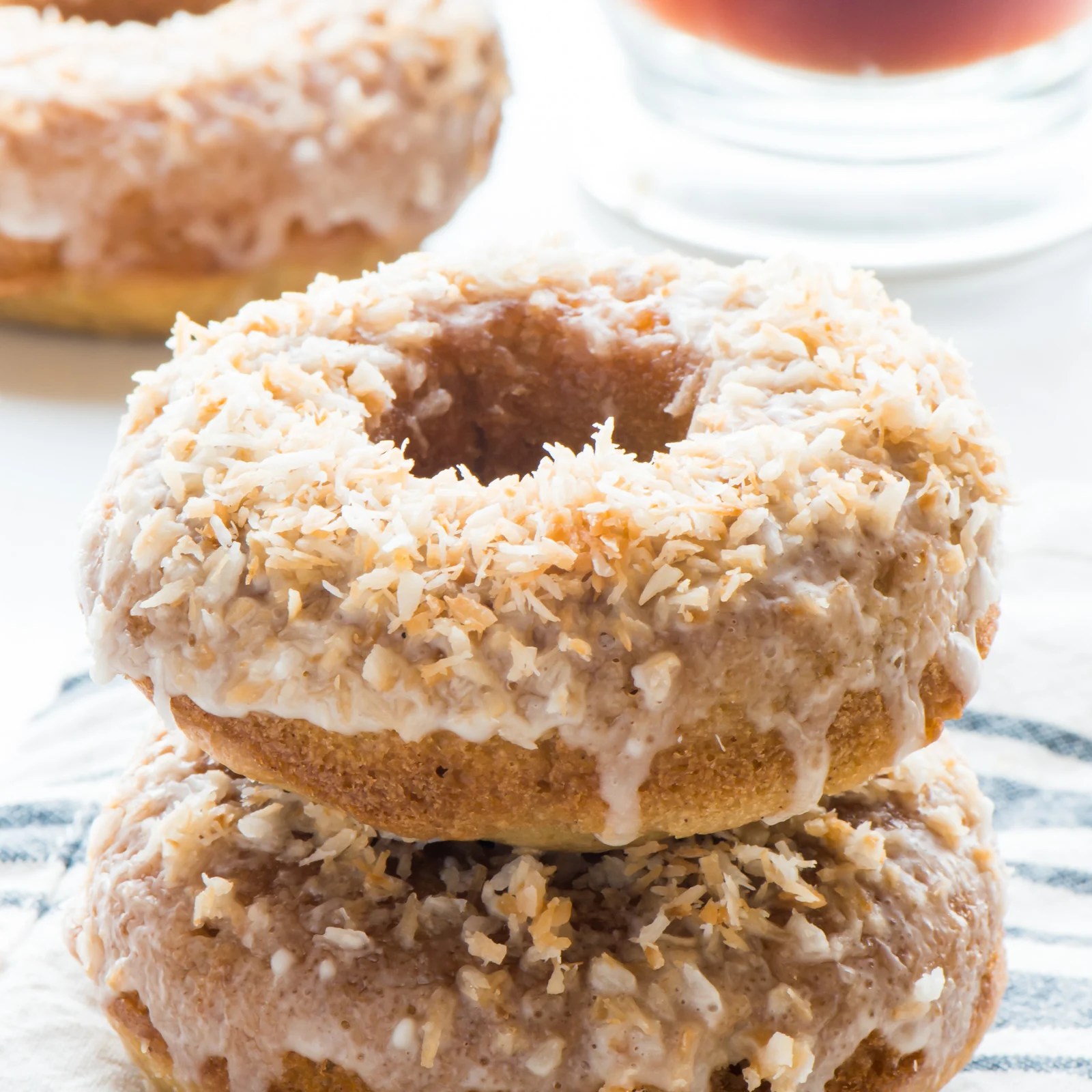 Toasted Coconut Donuts (Vegan) Namely Marly