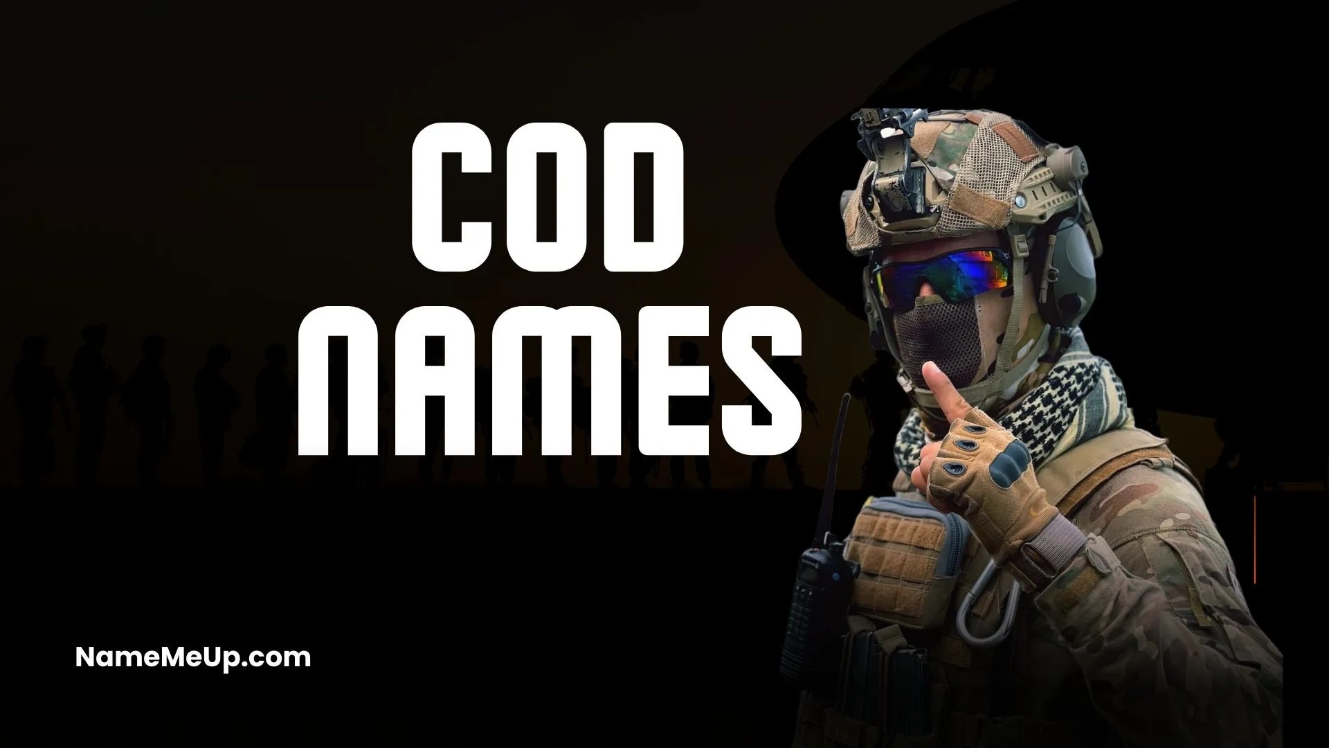 400 Best COD Name Cool, Funny & Badass