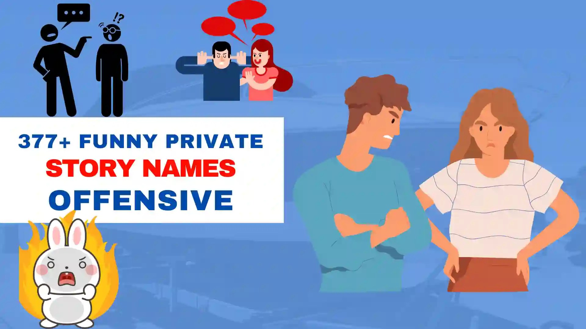 370+ Funny Private Story Names Offensive (Catchy Ideas)