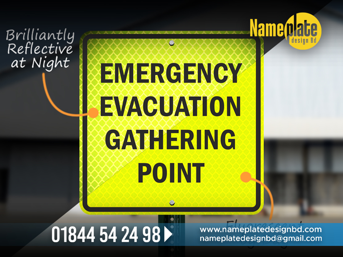 Emergency Name Plate Signage No Mask No Entry Name Plate Signage