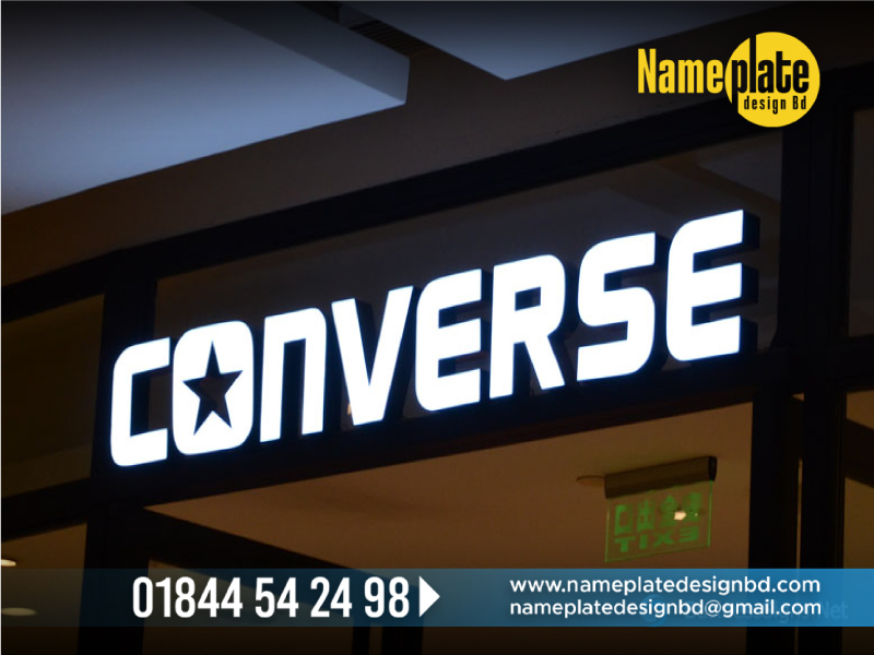 Acrylic Nameplate Design BD, Led Name Plate Signage in Dhaka Bangladesh