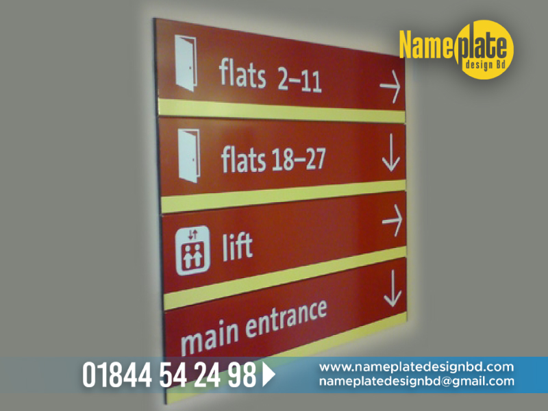 Office Directional Name Plate Design and Advertising Agency in Dhaka BD