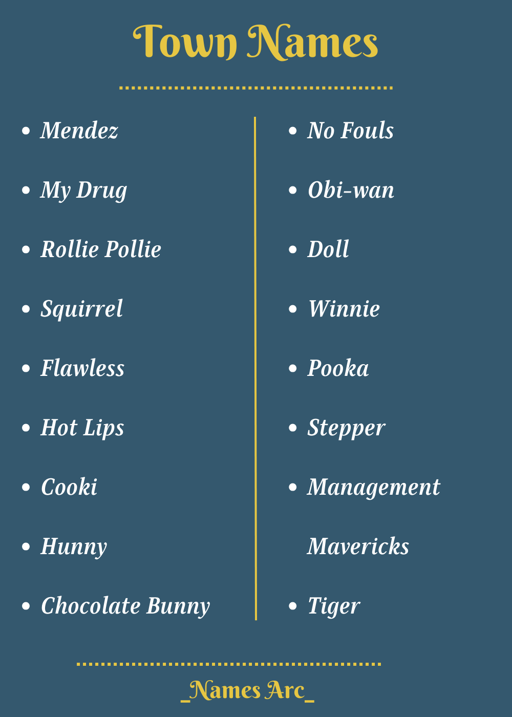 400+ Catchy and Best Town Names Namesarc