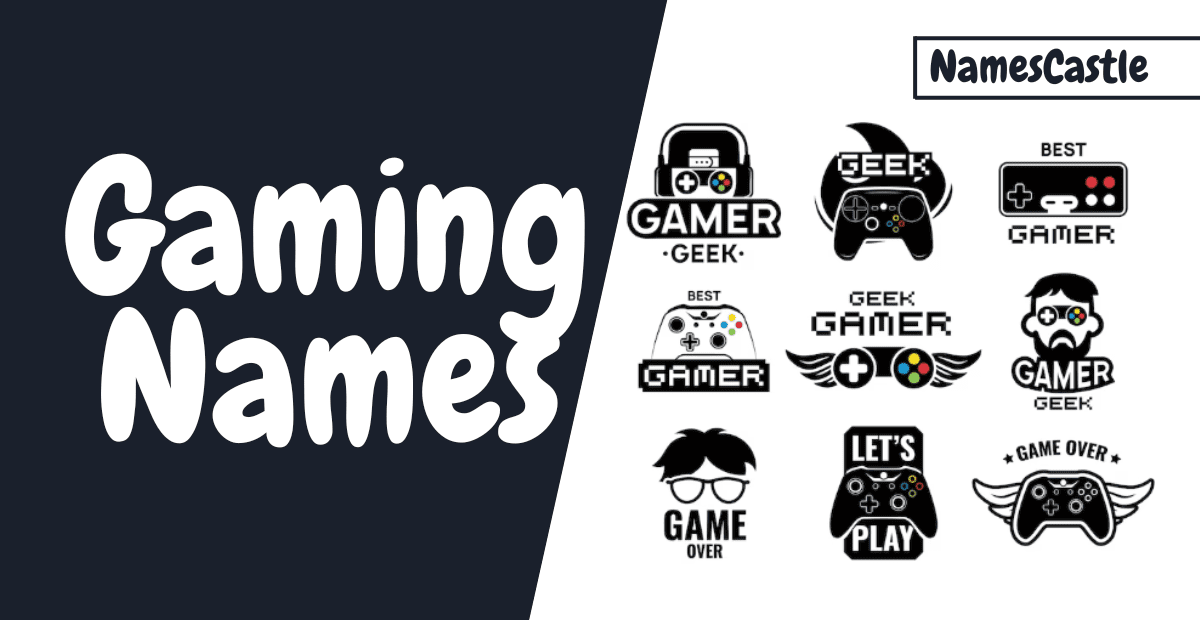 500+ Gaming Names Cool Unique Creative Stylish & Catchy(06)
