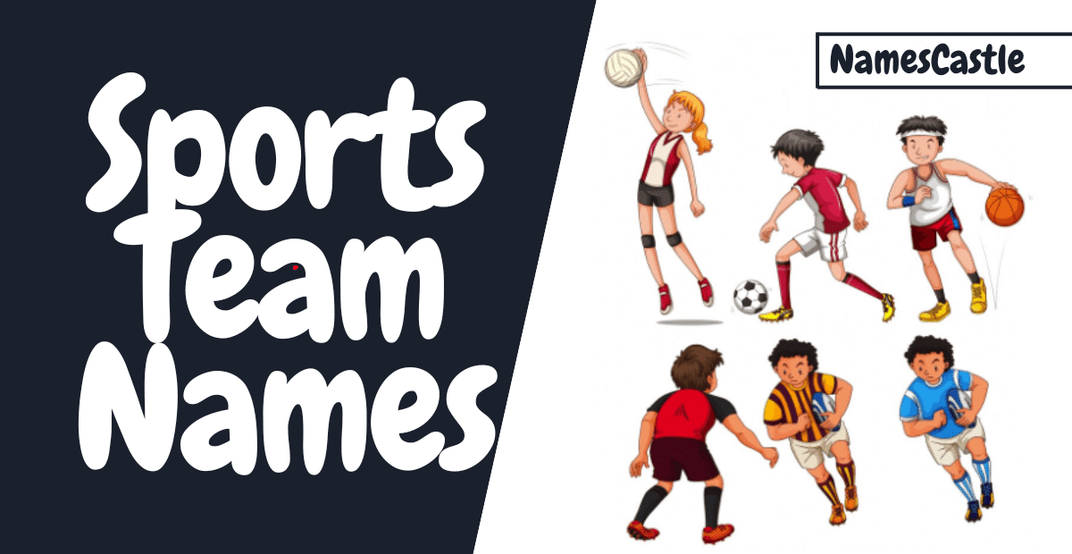 600+ Sports Team Names Unique Creative & Empowering Ideas