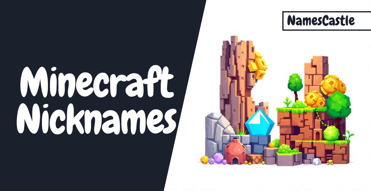400+ Minecraft Nicknames Unique Stylish Creative & Cool