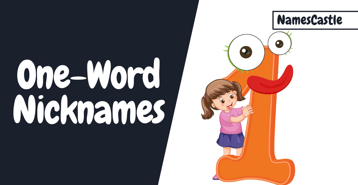 440+ OneWord Nicknames Unique Creative Stylish Cool & Cute