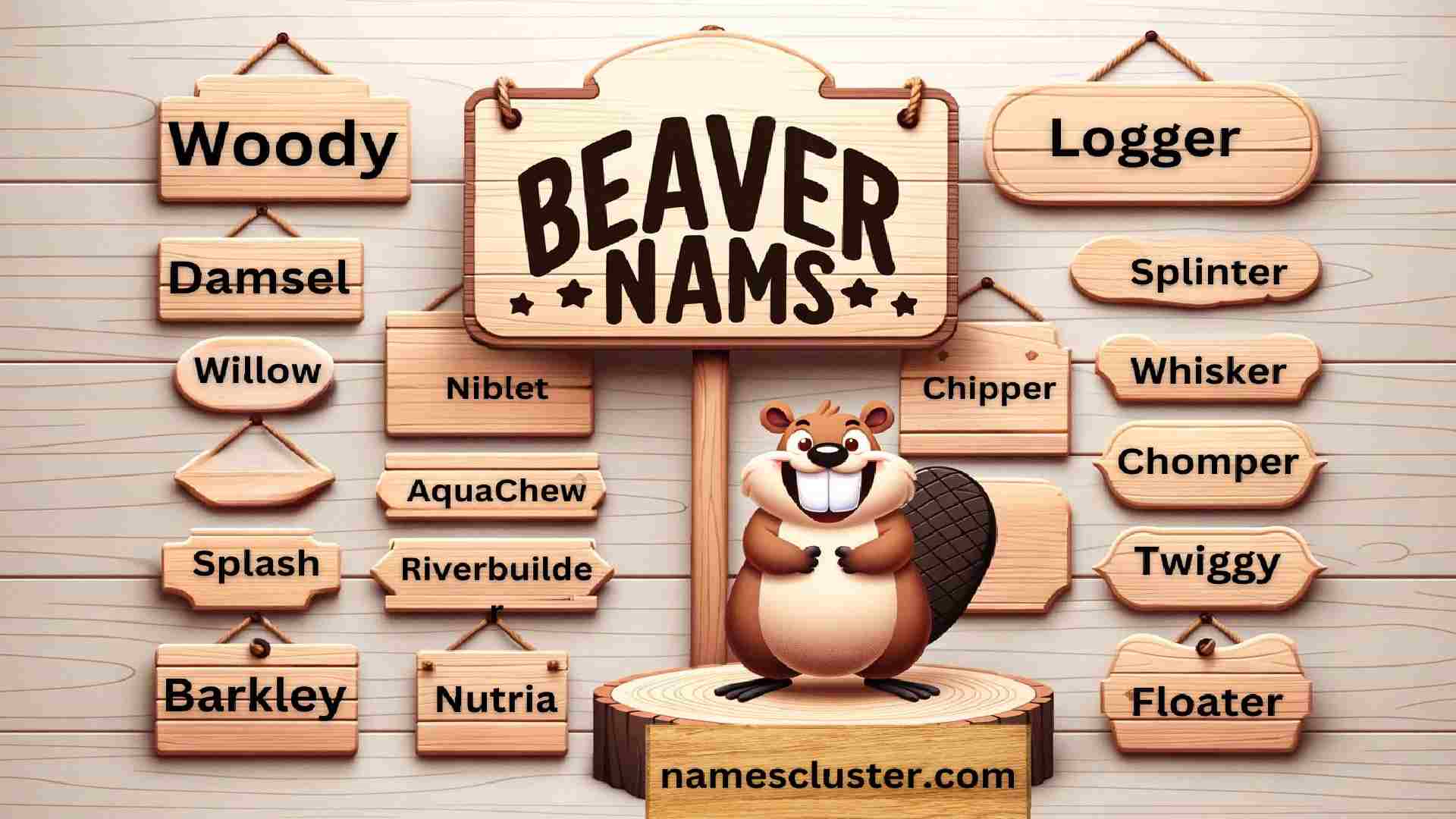 300+ Best And Unique Beaver Names For your Furry Friend