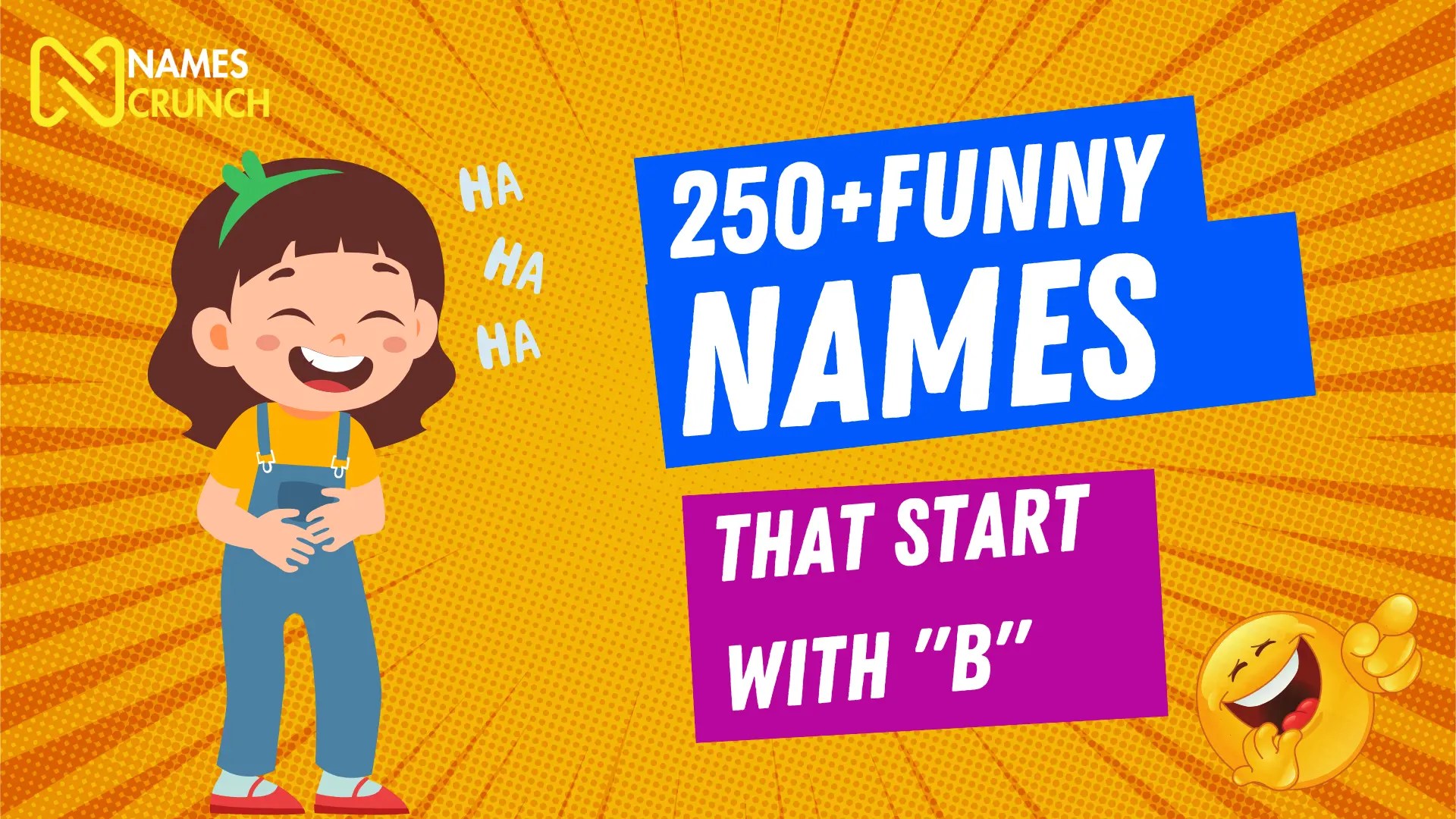 250+ Funny Names that Start with B! Names Crunch
