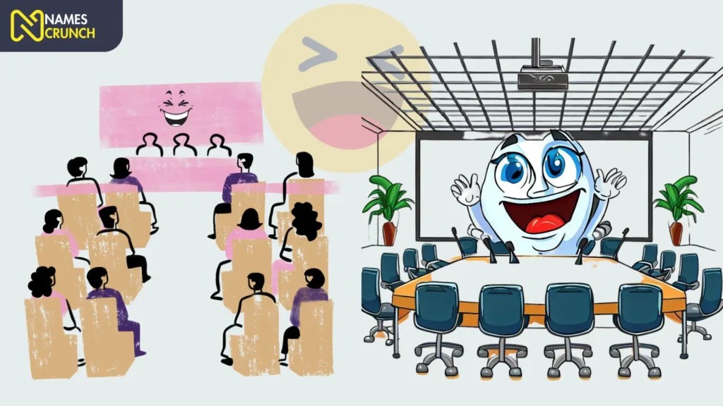 150+ Funny Conference Room Names! Names Crunch