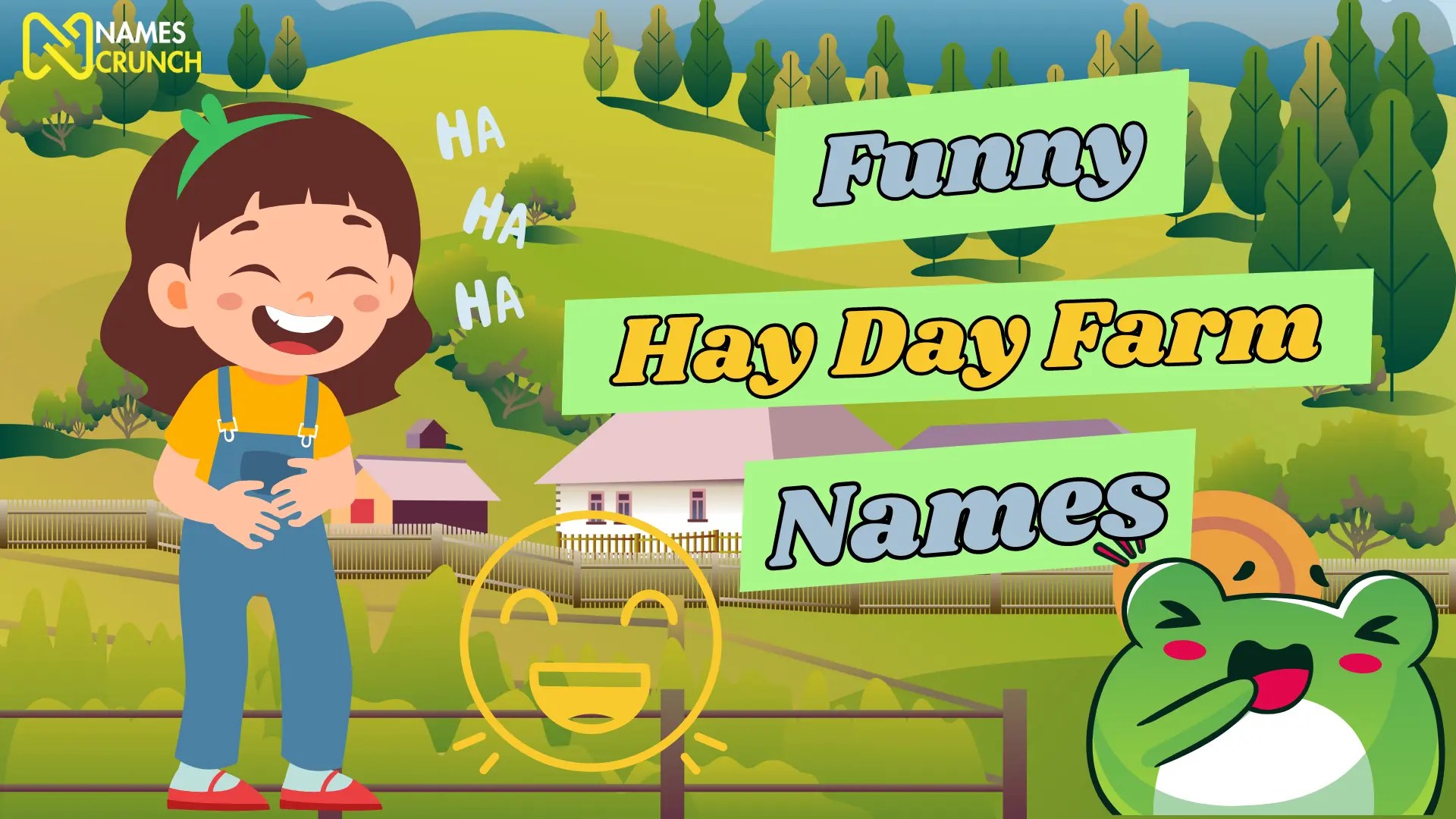 Funny Hay Day Farm Names! (Hatch some Fun) Names Crunch