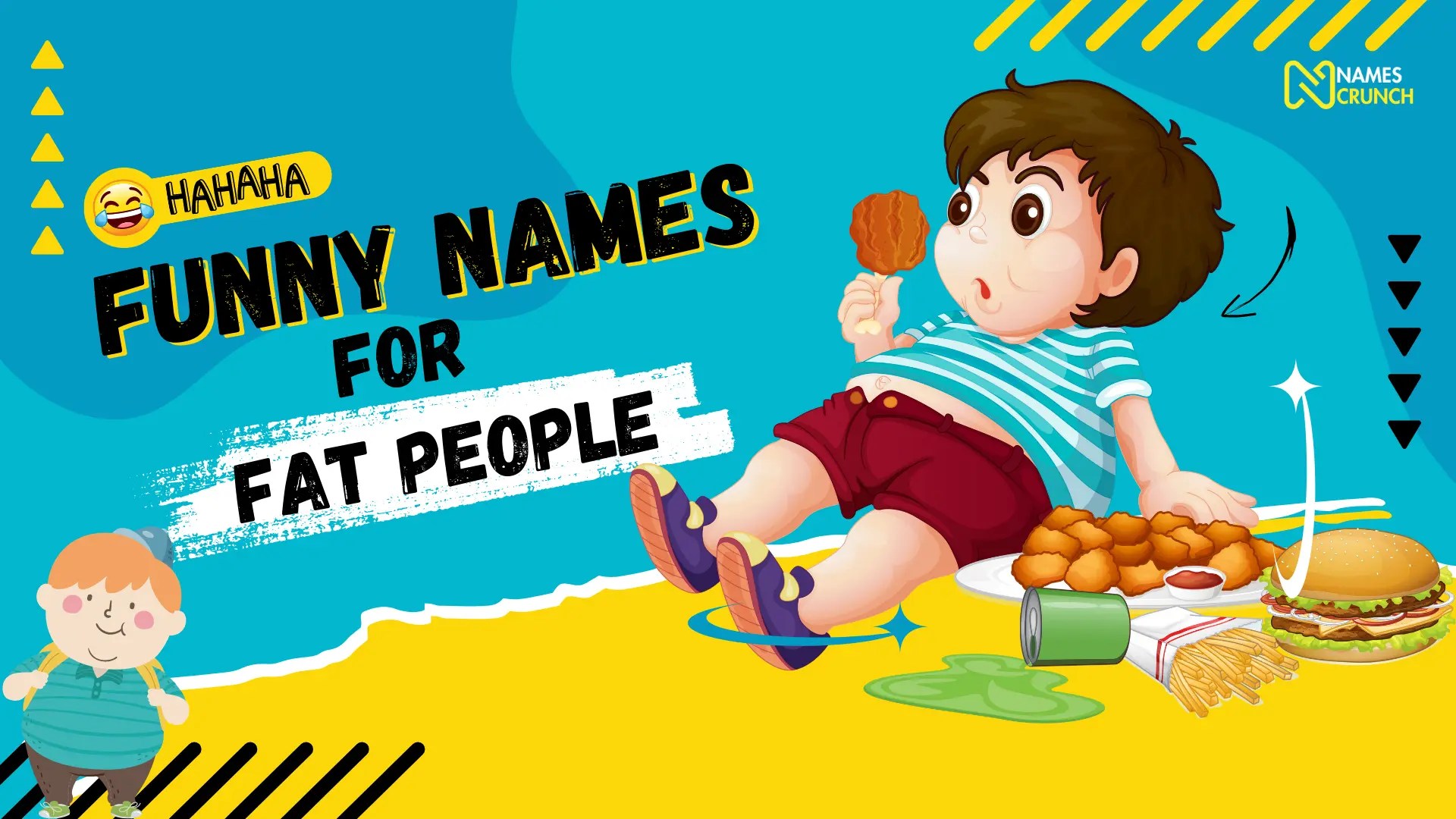 590+ Funny Names for Fat People (Love of Extra Pounds) Names Crunch
