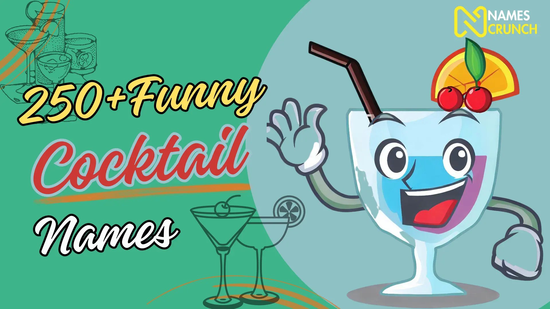 470+ Funny Cocktail Names Ideas With Fun Meanings Names Crunch