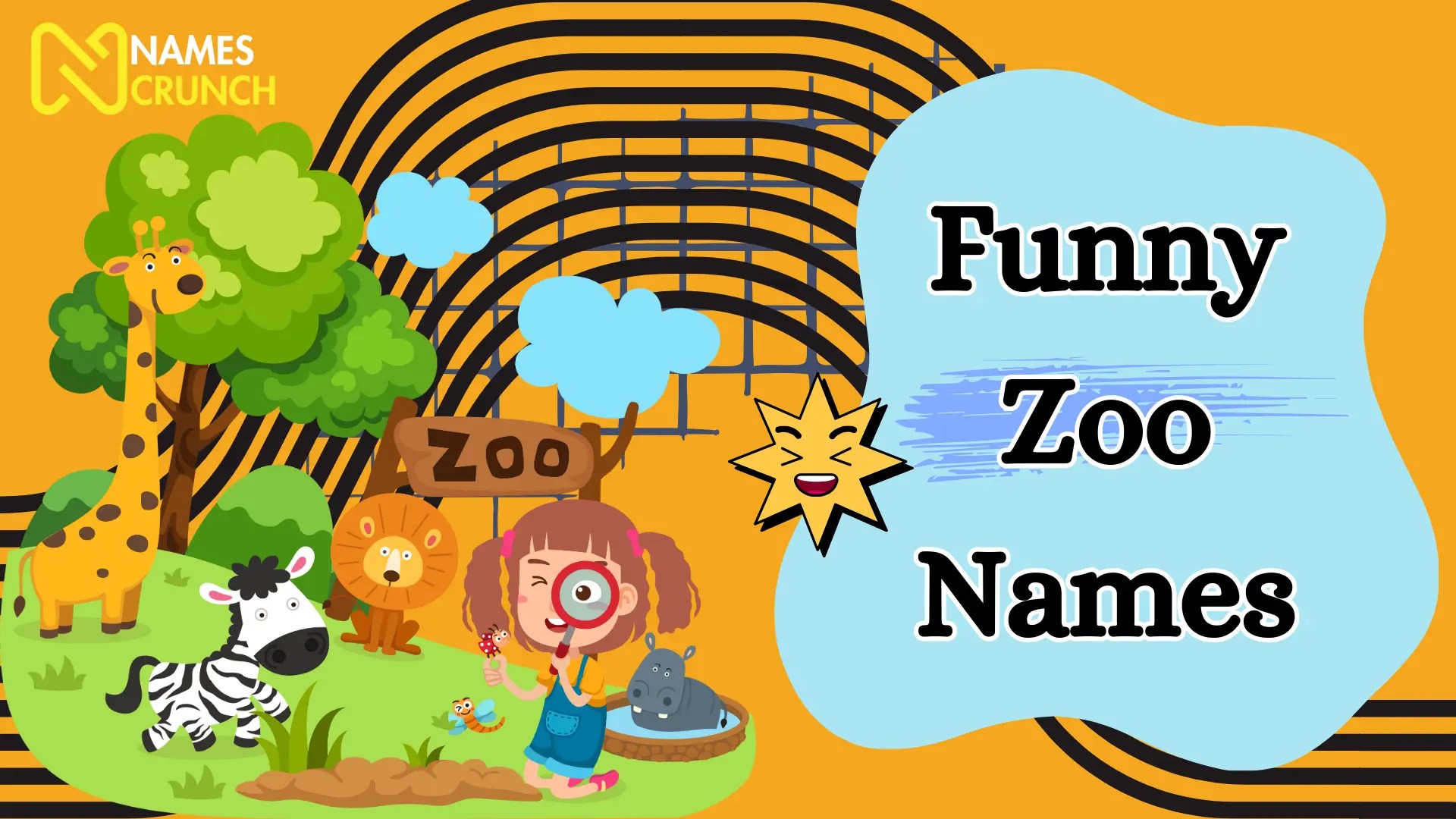 280+ Funny Zoo Names (Clever Ideas) Names Crunch