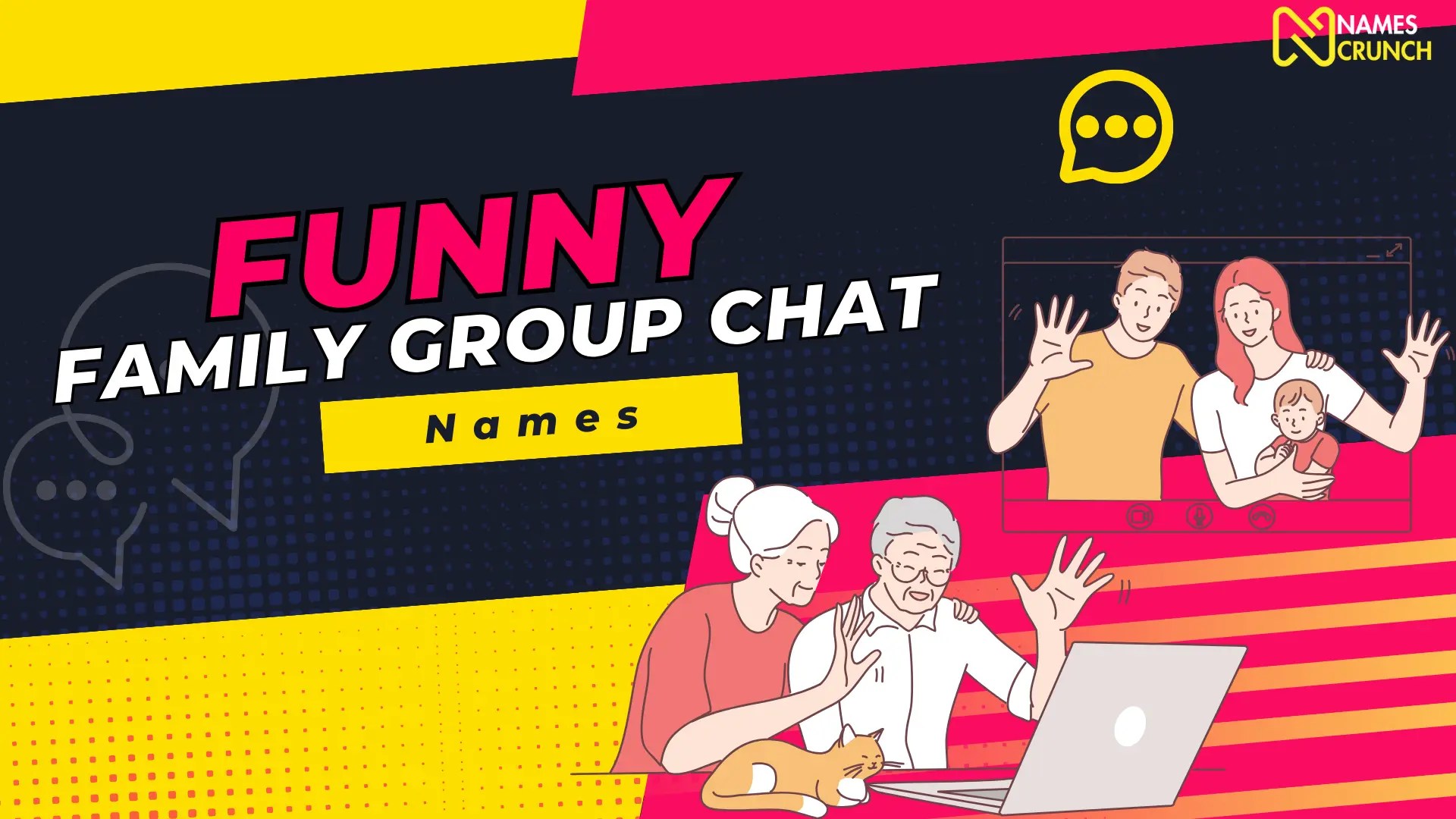 300+ Funny Family Group Chat Names Names Crunch
