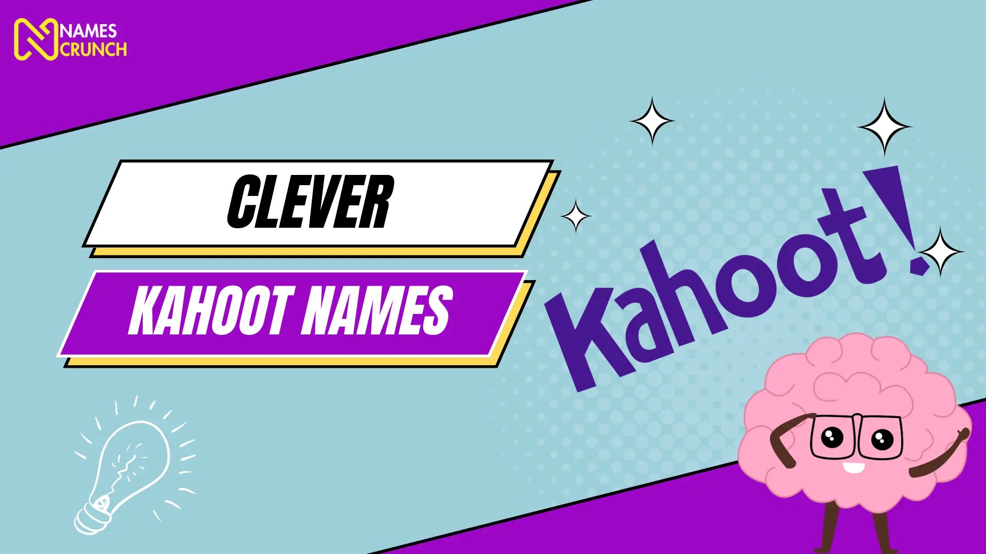 100+ Clever Kahoot Names Names Crunch