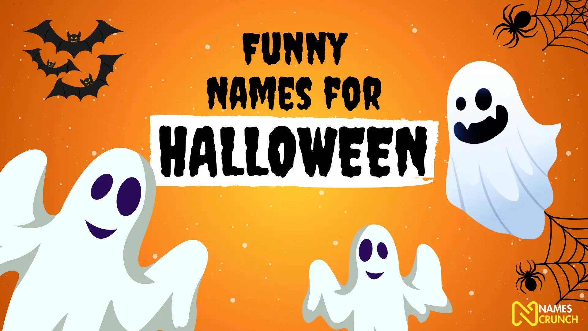 350+ Funny Names for Halloween Names Crunch