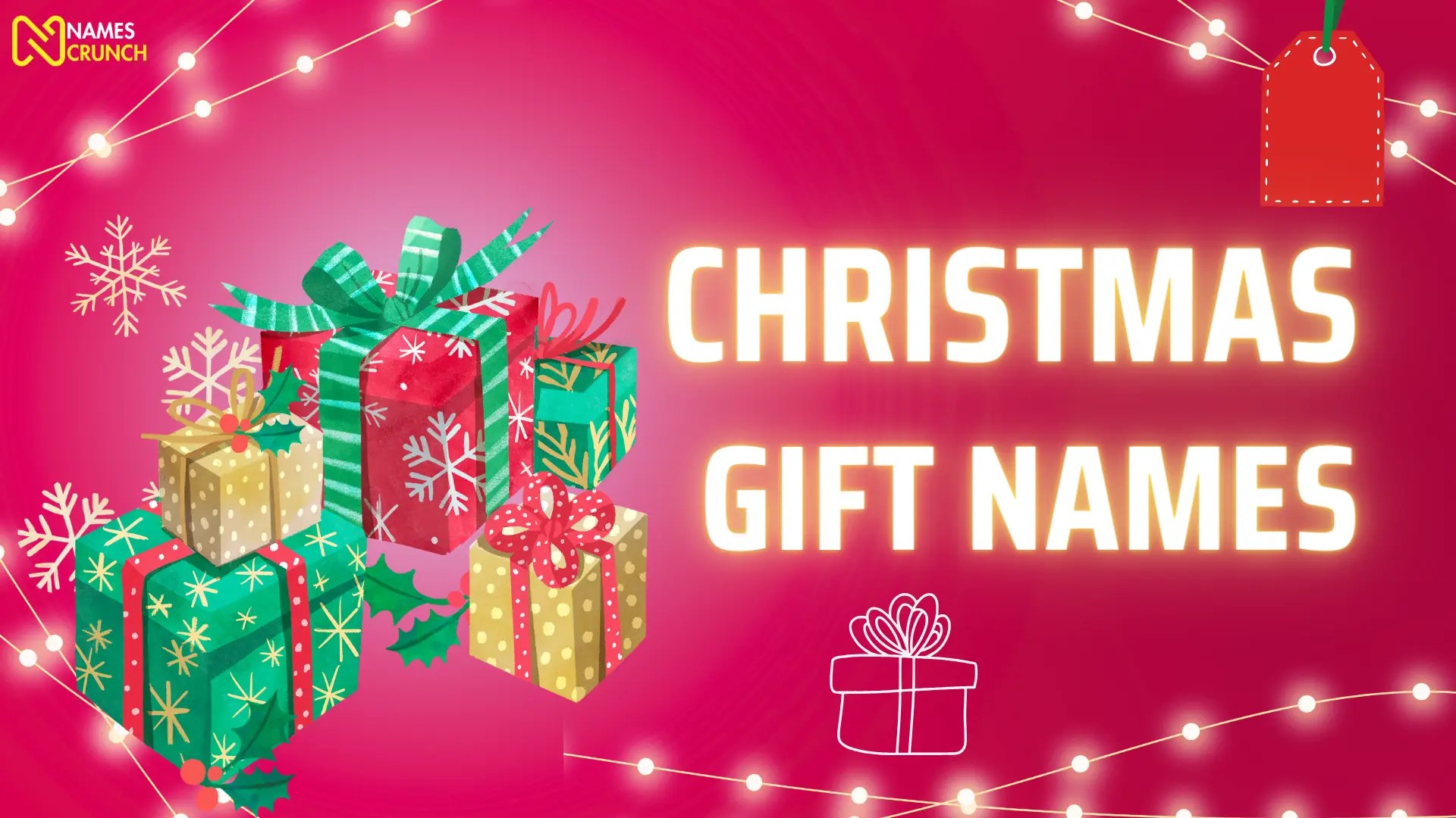 Best Christmas Gift Name Ideas in 2023 Names Crunch