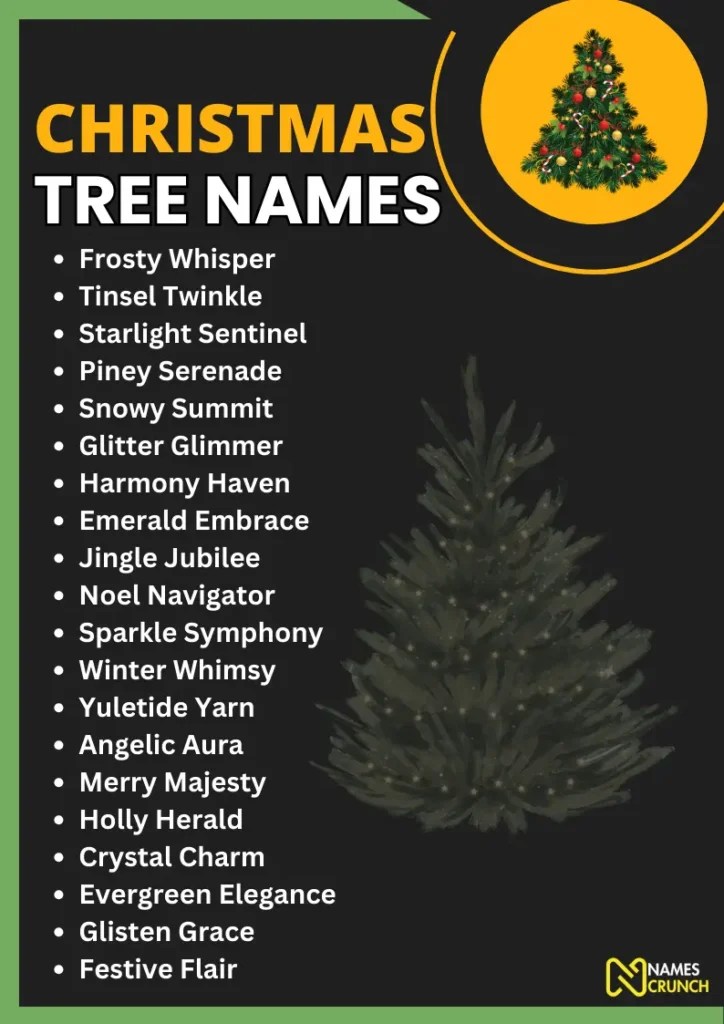 350+ Christmas Tree Names [Funny & Catchy Ideas] Names Crunch