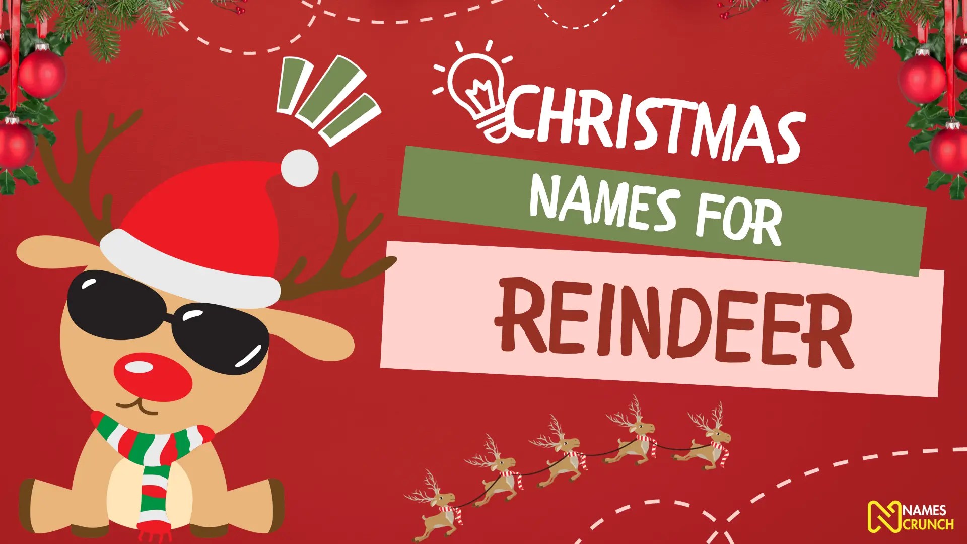 Christmas Reindeer Name Ideas [Cute & Funny] Names Crunch