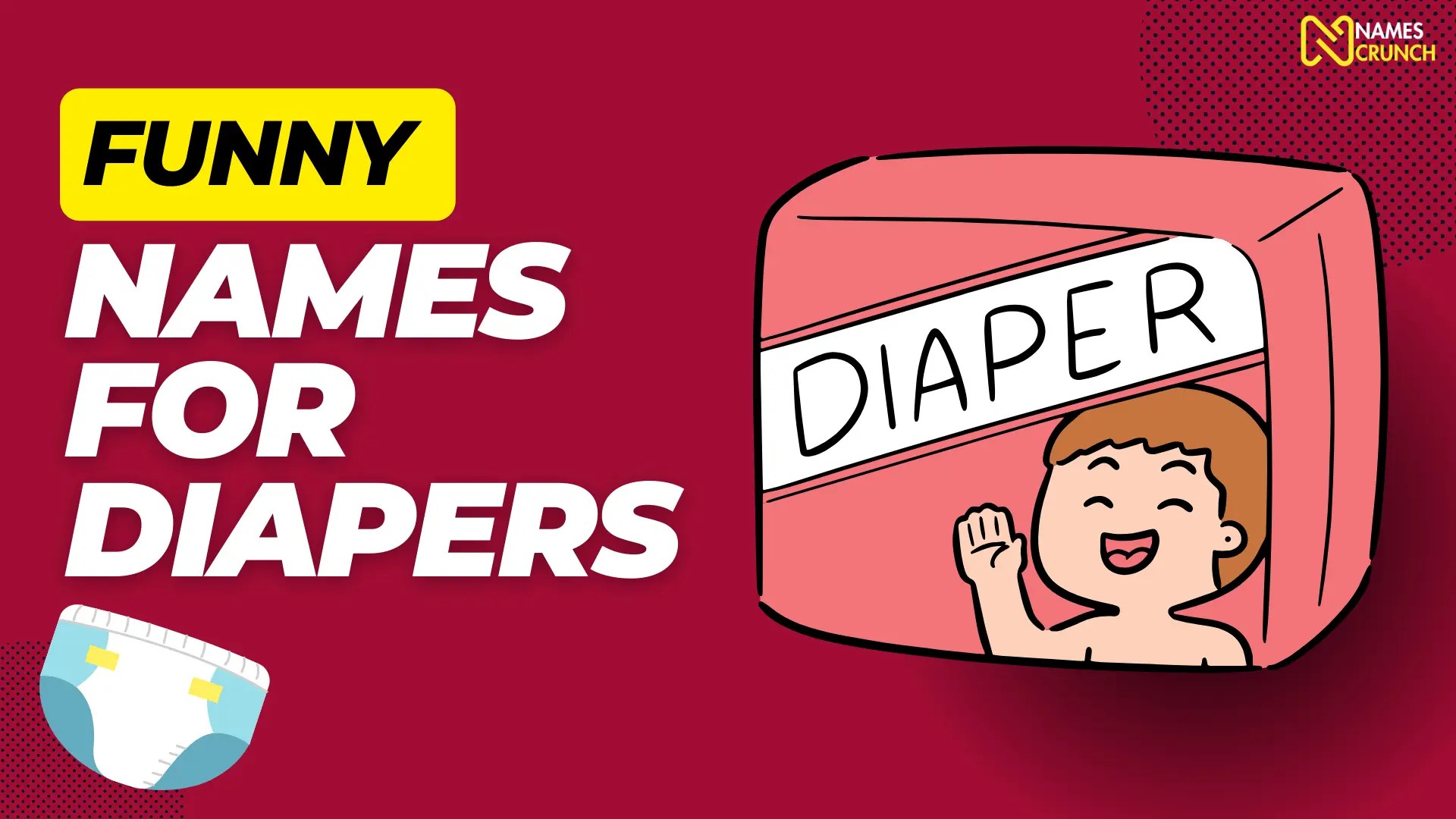 Cute & Funny Diaper Name Ideas Names Crunch