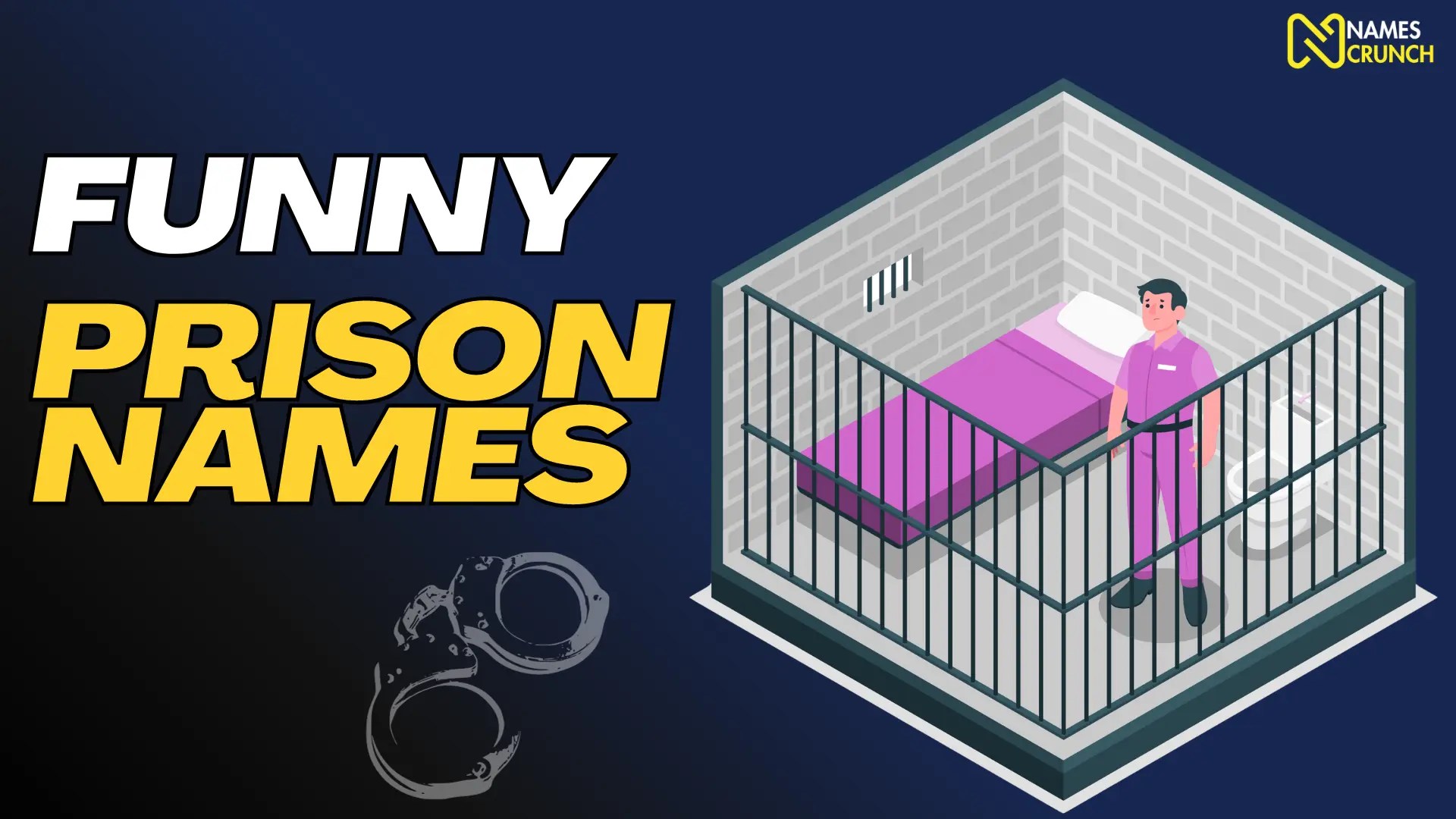 Funny Prison Names [300+ Clever Ideas] Names Crunch